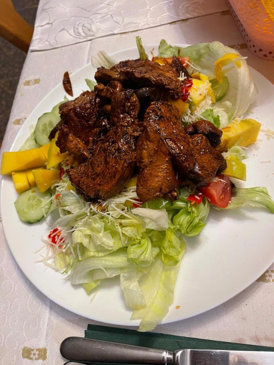 فندق Wald Cafe زيمباخ آم إن المظهر الخارجي الصورة